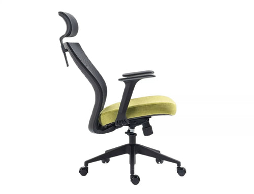Sedia da ufficio in tessuto Q-328H Verde (1)