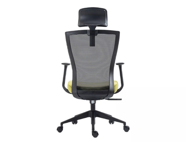 Sedia da ufficio in tessuto Q-328H Verde (2)