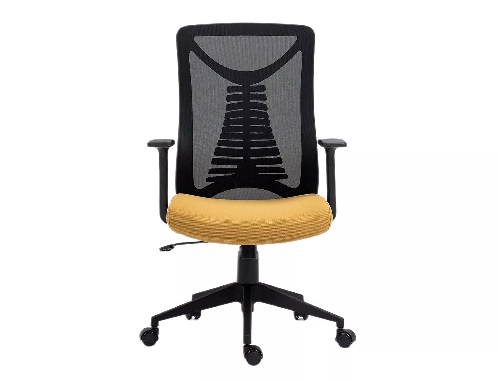 Sedia da ufficio in tessuto Q-330 Giallo (1)