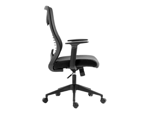 Sedia da ufficio in tessuto Q-330 Nero (2)