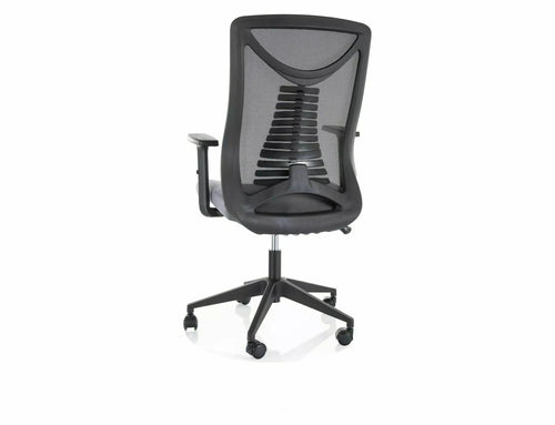 Sedia da ufficio in tessuto Q-330R Nero (1)