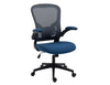 Sedia da ufficio in tessuto Q-333 Blu