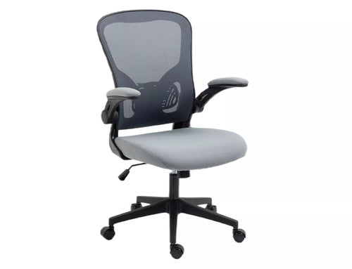 Sedia da ufficio in tessuto Q-333 Grigio