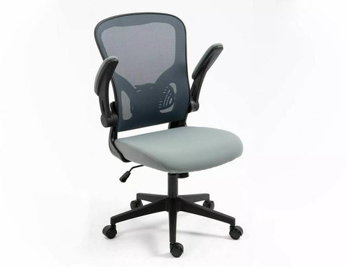 Sedia da ufficio in tessuto Q-333 Grigio (1)