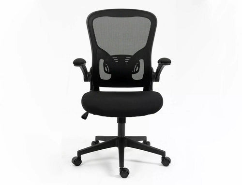 Sedia da ufficio in tessuto Q-333 Nero (1)