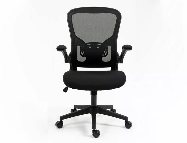 Sedia da ufficio in tessuto Q-333 Nero (1)