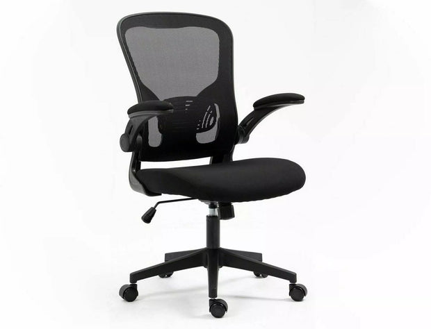 Sedia da ufficio in tessuto Q-333 Nero (2)