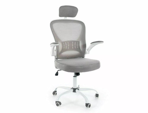 Sedia da ufficio in tessuto Q-639 Grigio