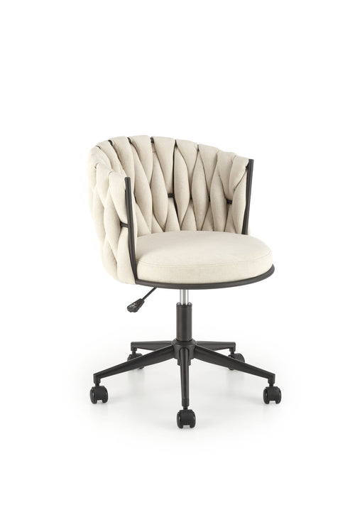Sedia da ufficio in tessuto Talon Beige