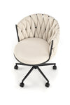 Sedia da ufficio in tessuto Talon Beige (1)