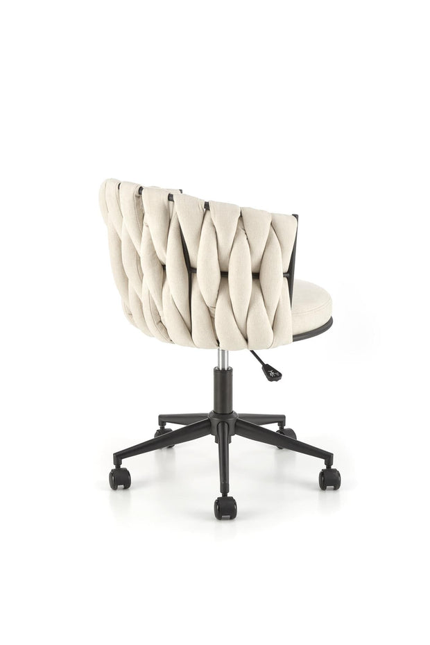 Sedia da ufficio in tessuto Talon Beige (5)