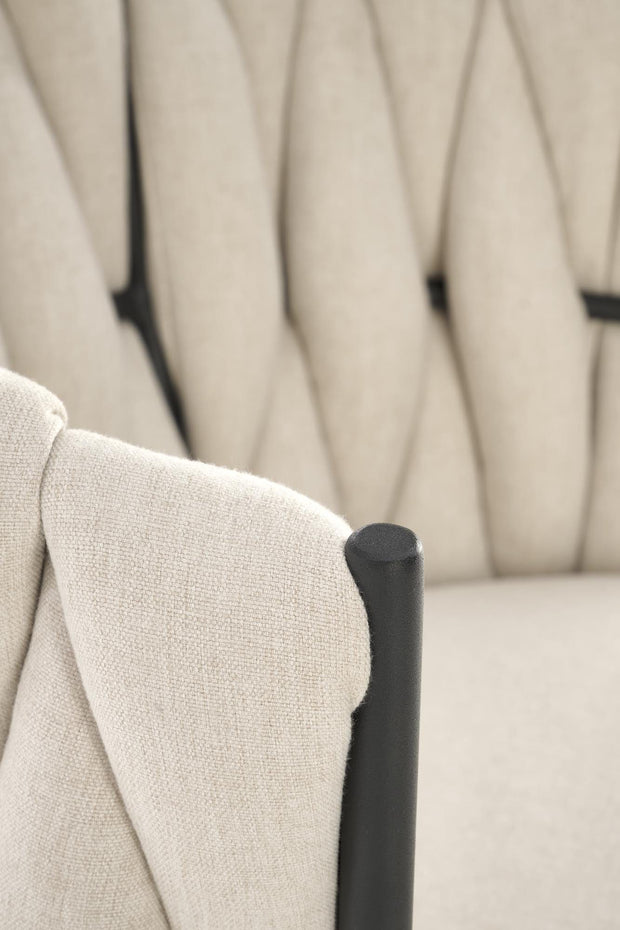 Sedia da ufficio in tessuto Talon Beige (6)