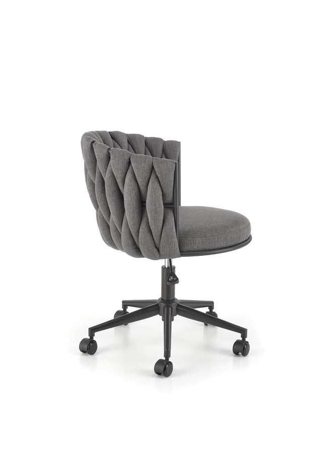 Sedia da ufficio in tessuto Talon Grigio (3)