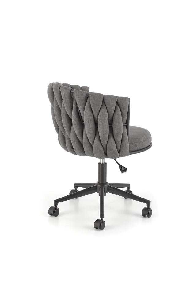 Sedia da ufficio in tessuto Talon Grigio (4)