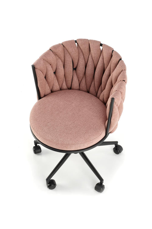Sedia da ufficio in tessuto Talon Rosa (1)