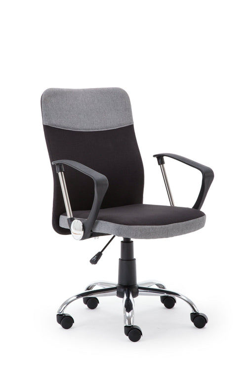 Sedia da ufficio in tessuto Topic Grigio
