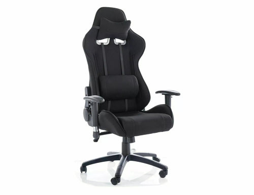 Sedia da ufficio in tessuto Viper Nero