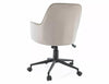 Sedia da ufficio in velluto Q-886 Beige (2)