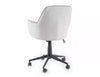 Sedia da ufficio in velluto Q-886 Grigio (1)