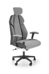 Sedia direzionali da ufficio in ecopelle Chrono Grigio
