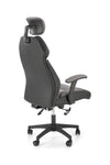Sedia direzionali da ufficio in ecopelle Chrono Grigio (1)