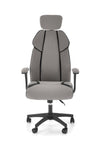 Sedia direzionali da ufficio in ecopelle Chrono Grigio (3)