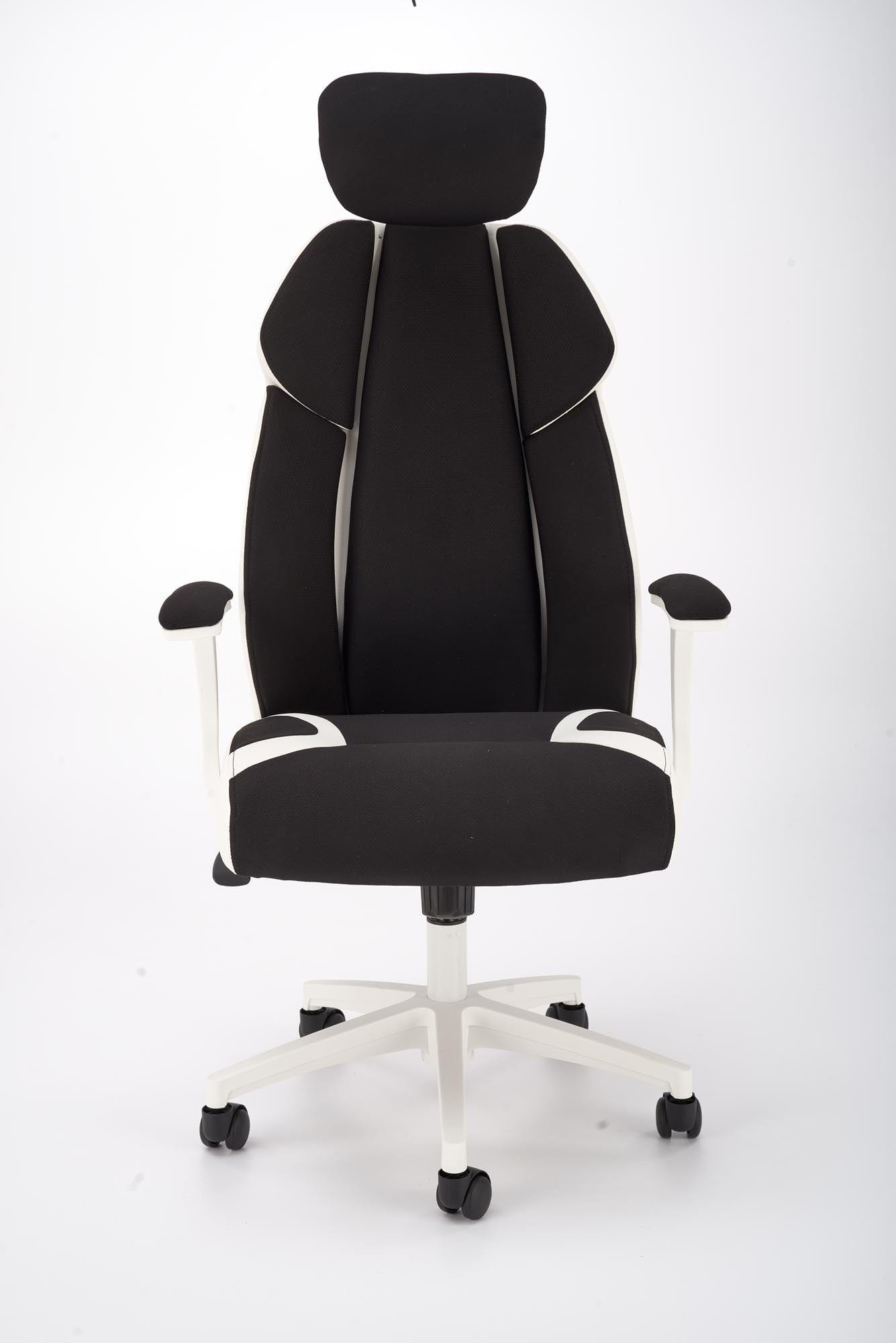 Sedia direzionali da ufficio in ecopelle Chrono Nero (4)