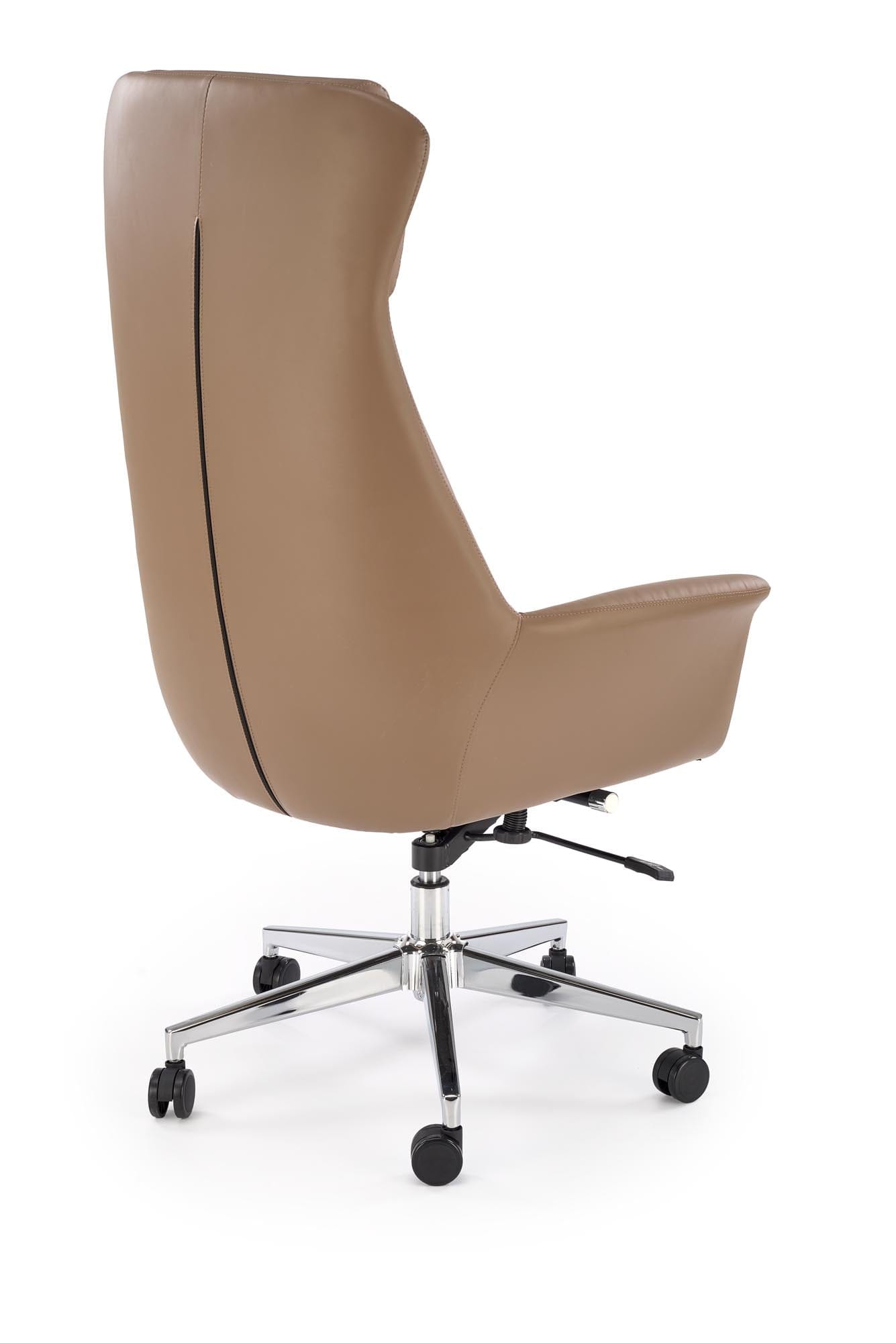 Sedia direzionali da ufficio in ecopelle Ederson Cappuccino (6)