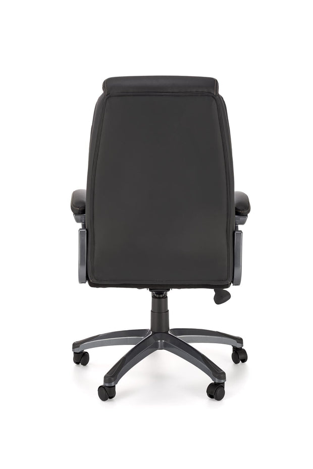 Sedia direzionali da ufficio in ecopelle Steven Nero (1)