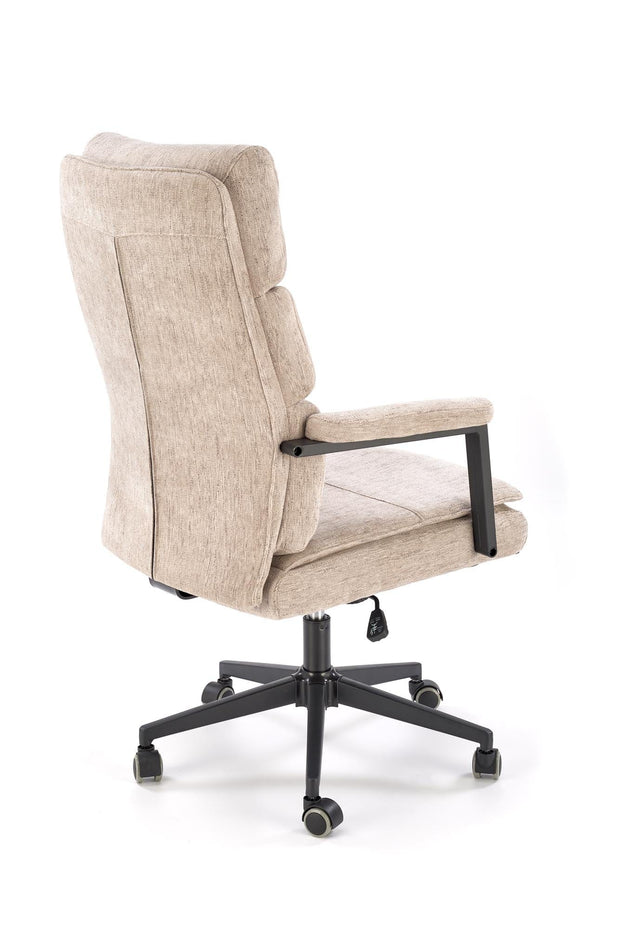 Sedia direzionali da ufficio in tessuto Adriano Beige (6)