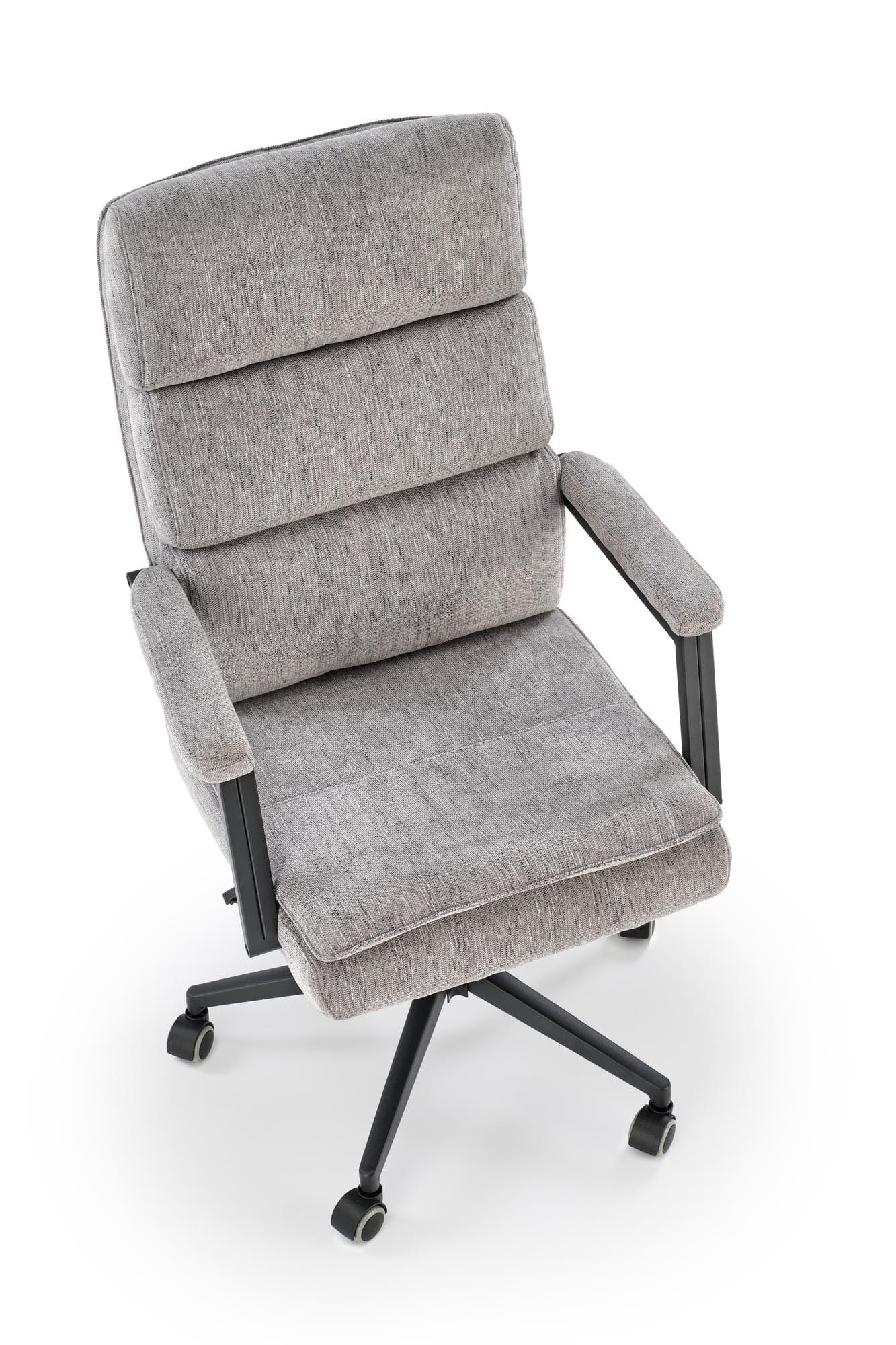 Sedia direzionali da ufficio in tessuto Adriano Grigio (1)