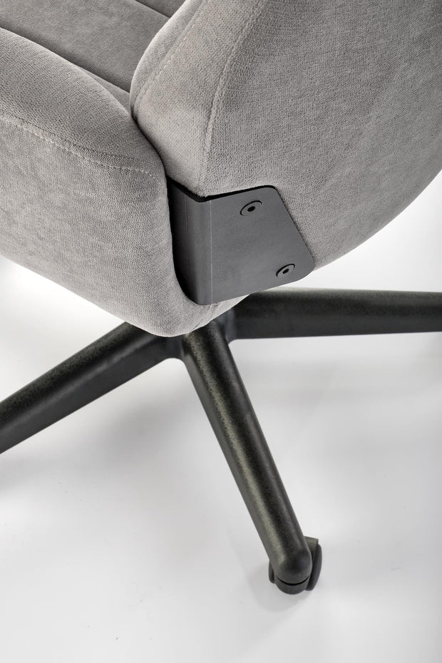 Sedia direzionali da ufficio in tessuto Harper Grigio (5)