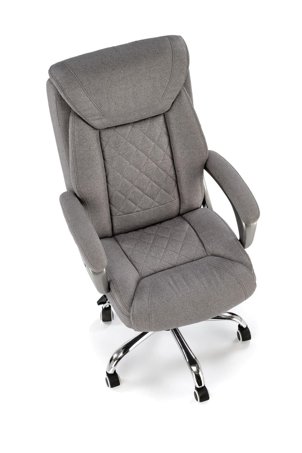 Sedia direzionali da ufficio in tessuto Helder 2 Grigio (1)