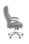 Sedia direzionali da ufficio in velluto King 2 Grigio (3)