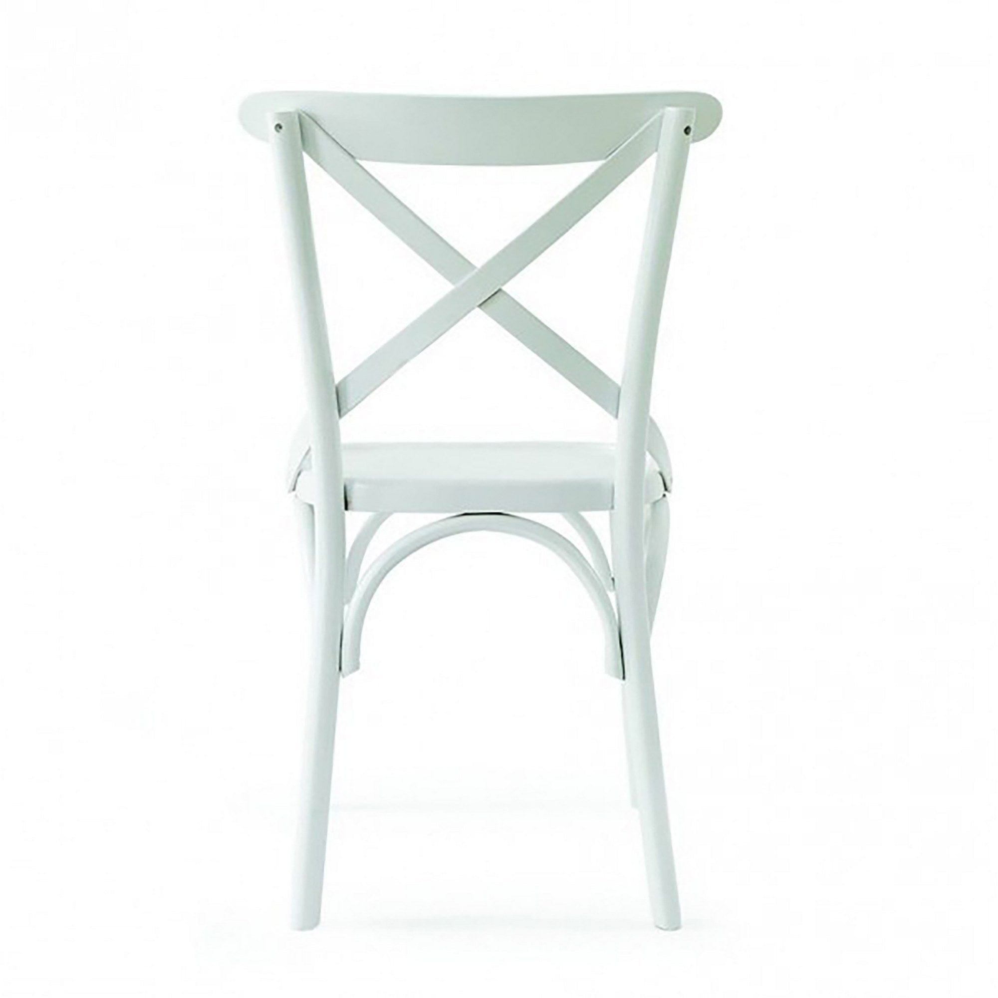 Sedia in legno Albero 17 Bianco (4)