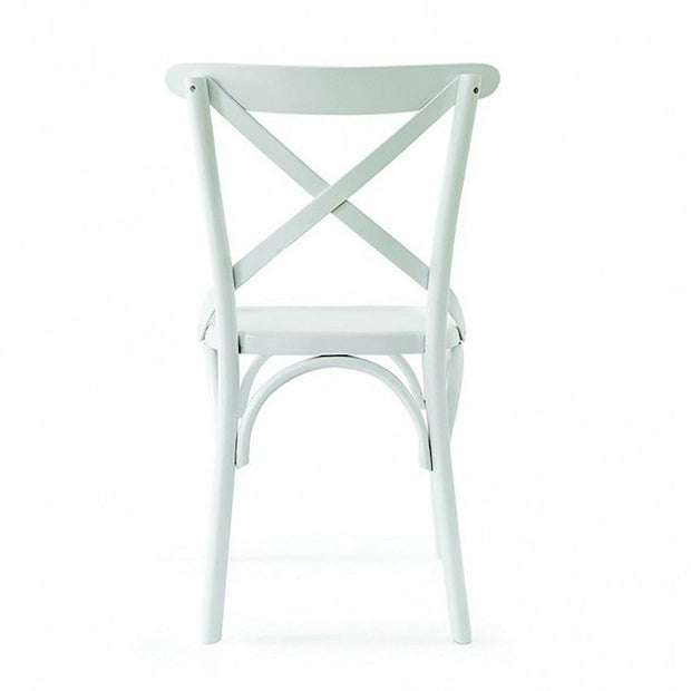 Sedia in legno Albero 17 Bianco (4)