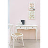 Sedia in legno e rattan Cross Bianco (4)