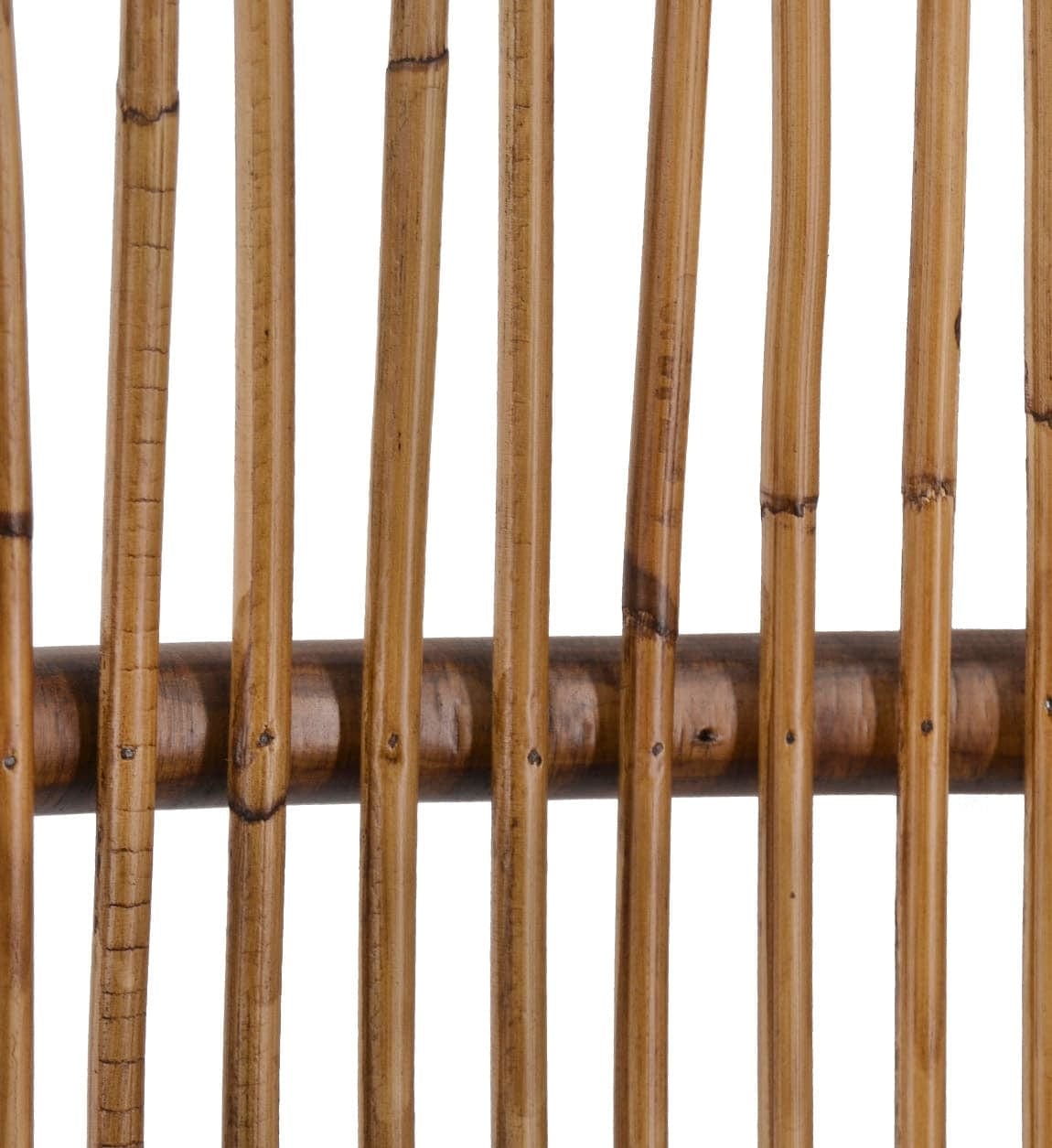 Sedia in legno e rattan Fox Bamboo Naturale (2)