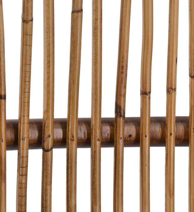 Sedia in legno e rattan Fox Bamboo Naturale (2)