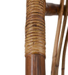 Sedia in legno e rattan Fox Bamboo Naturale (3)