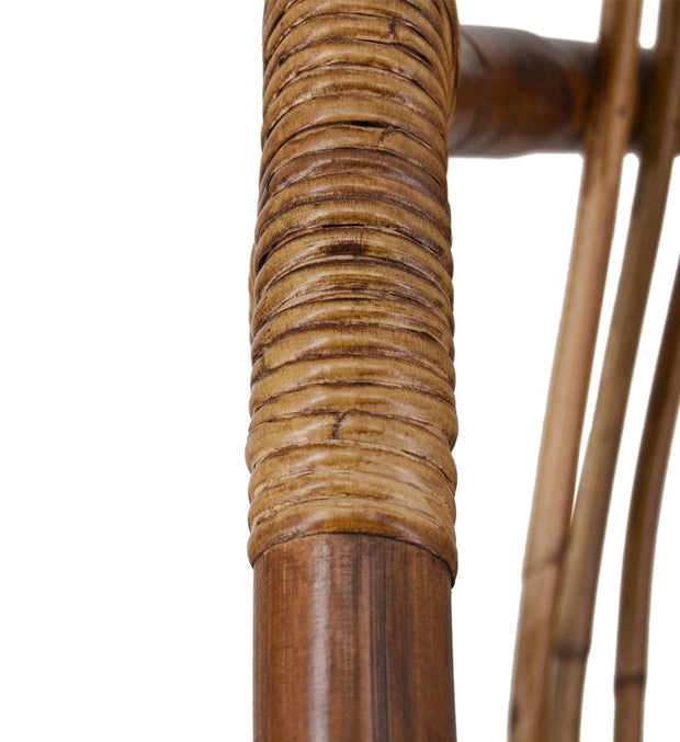 Sedia in legno e rattan Fox Bamboo Naturale (3)