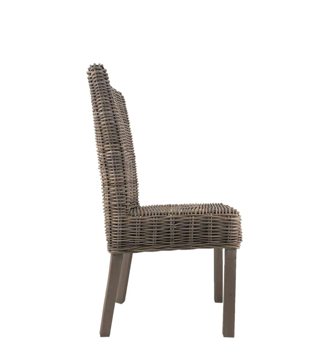 Sedia in legno e rattan Fox Bleached Naturale (2)