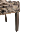 Sedia in legno e rattan Fox Bleached Naturale (3)