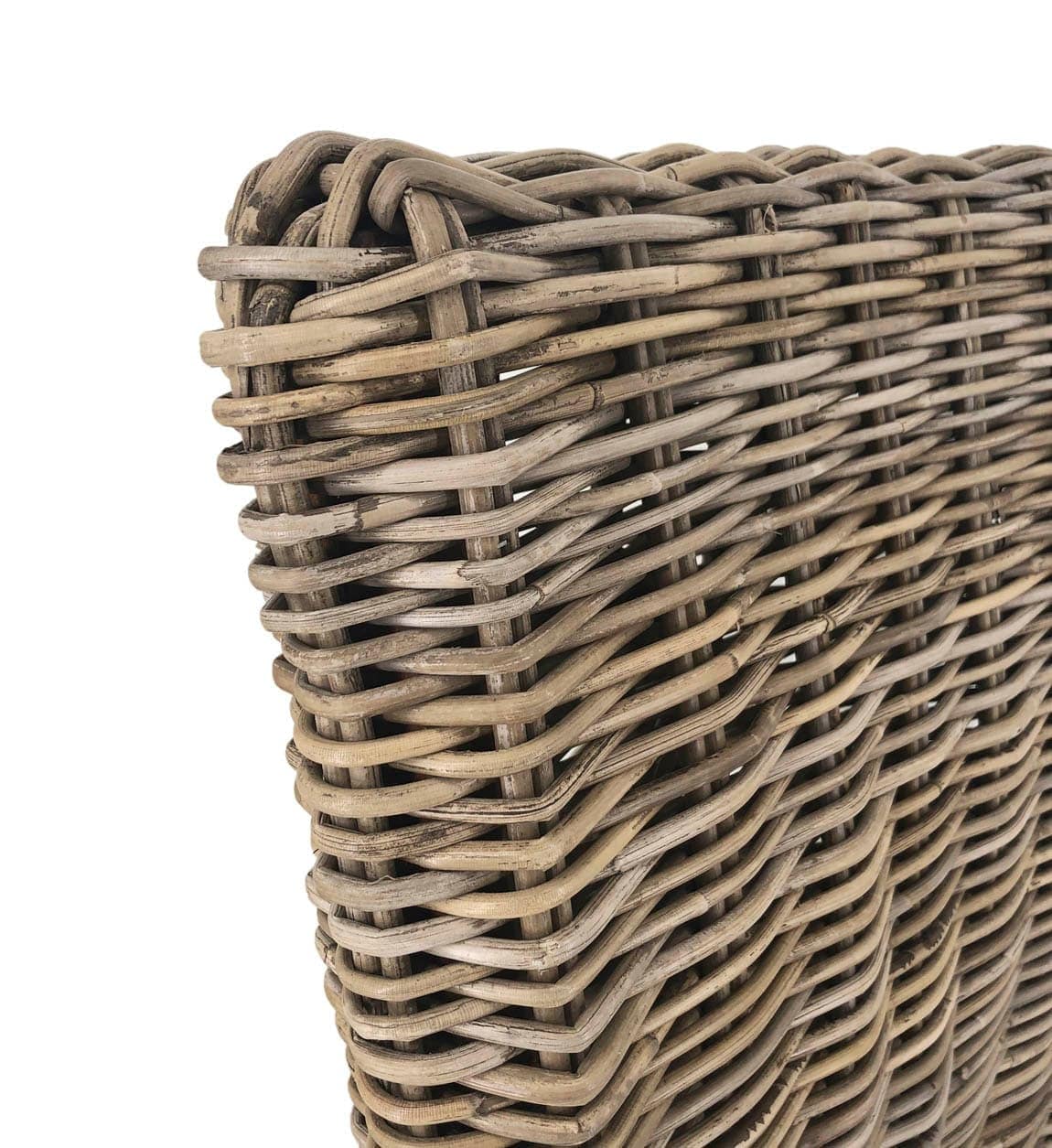 Sedia in legno e rattan Fox Bleached Naturale (4)