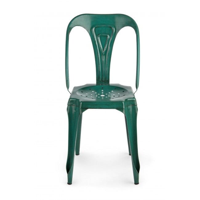 Sedia in metallo Droid Verde (2)