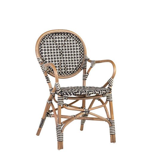 Sedia in rattan e plastica Bistro Multicolore