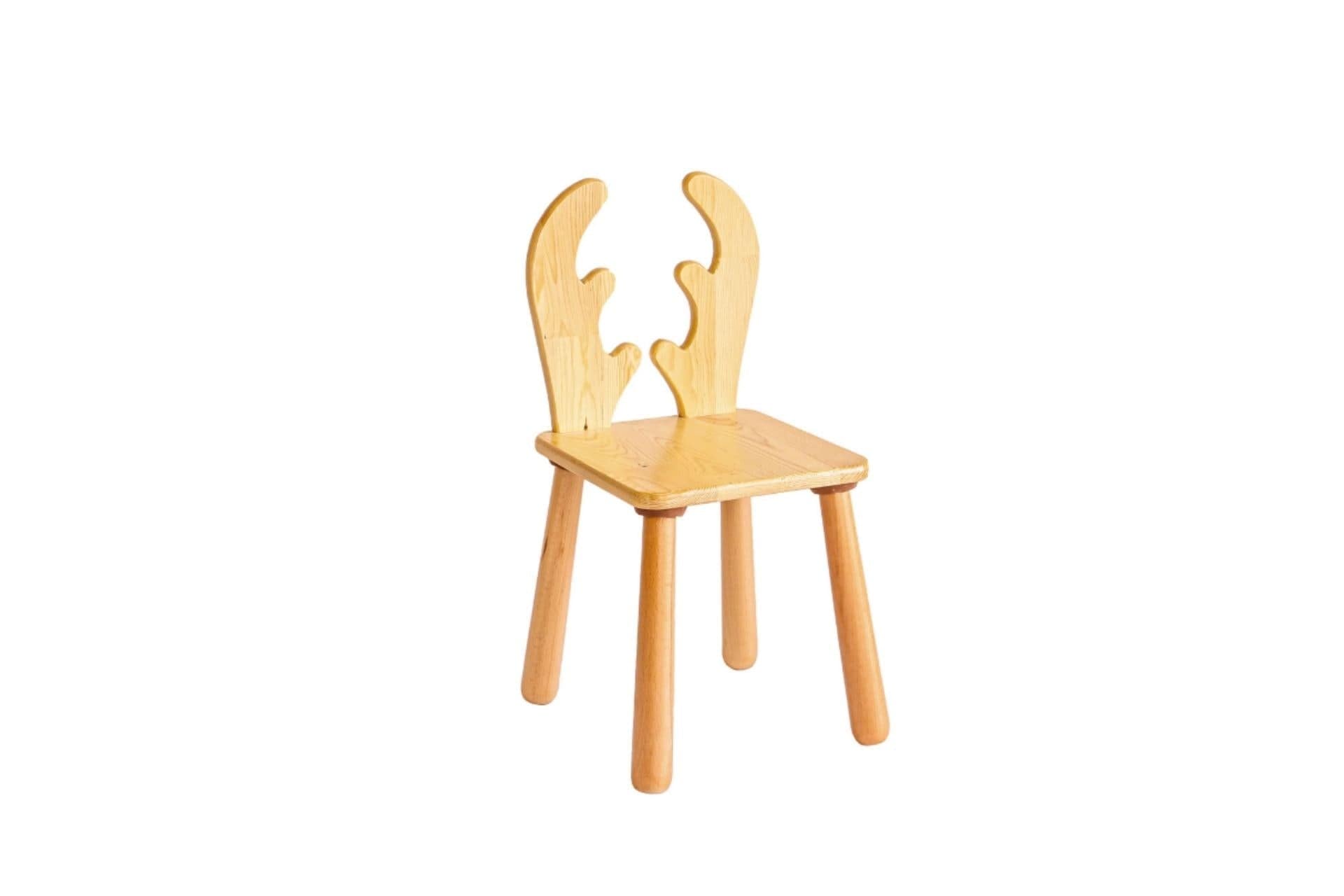 Sedia per bambini in legno Deer Quercia