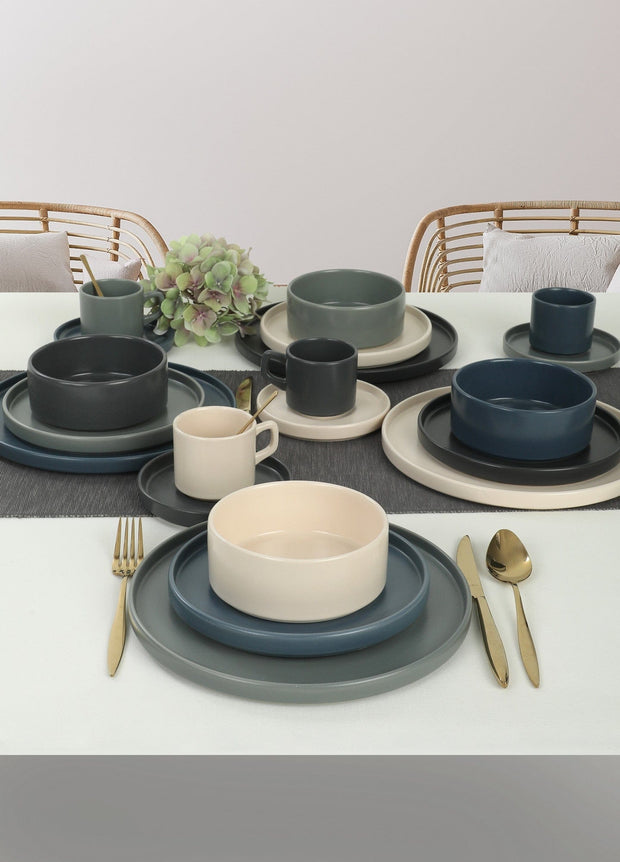 Servizio di piatti in ceramica Mix Multicolore, 20 pezzi (2)