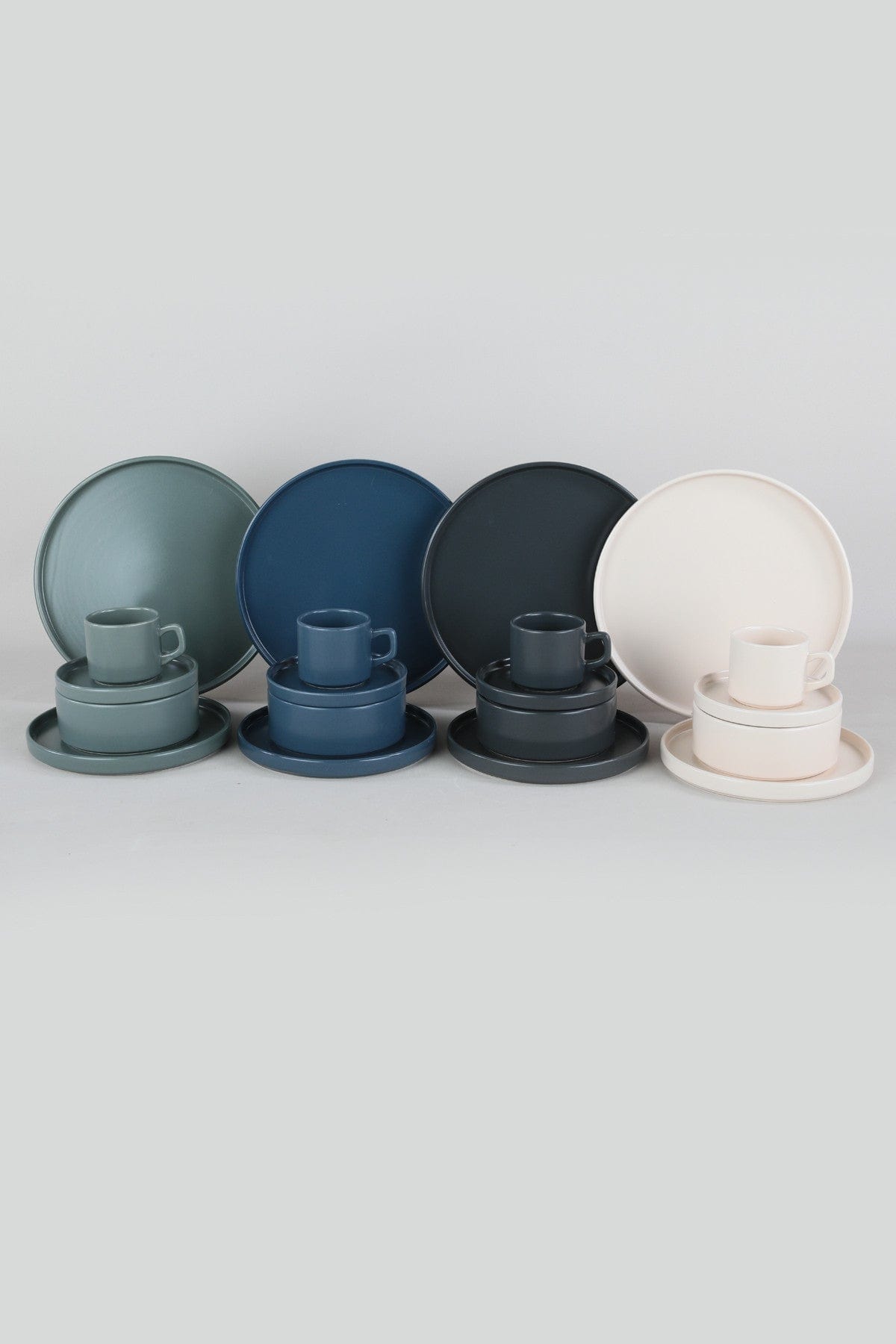 Servizio di piatti in ceramica Mix Multicolore, 20 pezzi (4)