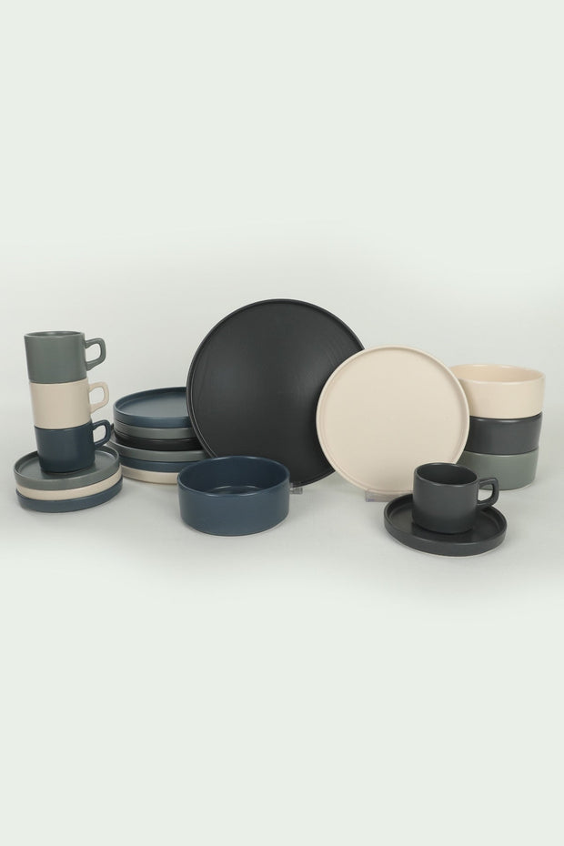Servizio di piatti in ceramica Mix Multicolore, 20 pezzi (5)